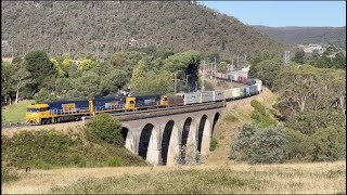 Freight Trains On The Blue Mountains & Main Western Line
