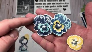 Stampin’ Up! Pansy Patch Card