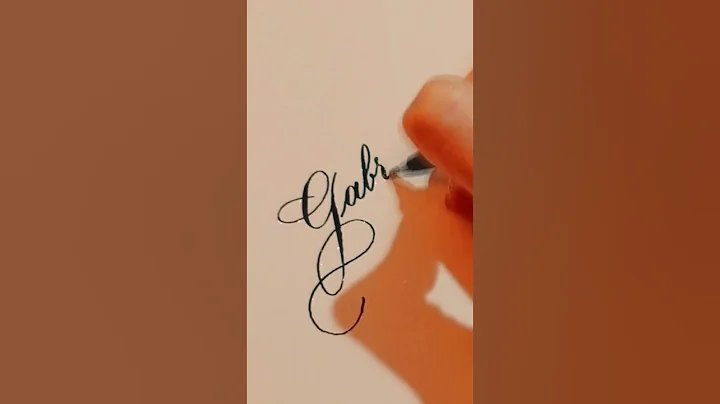 Gabriel | Calligraphy | Copperplate