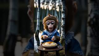 A 3-Month-Old Baby Monkey Enjoys A Traditional Māori Hangi Feast In Vibrant New Zealand Jungle