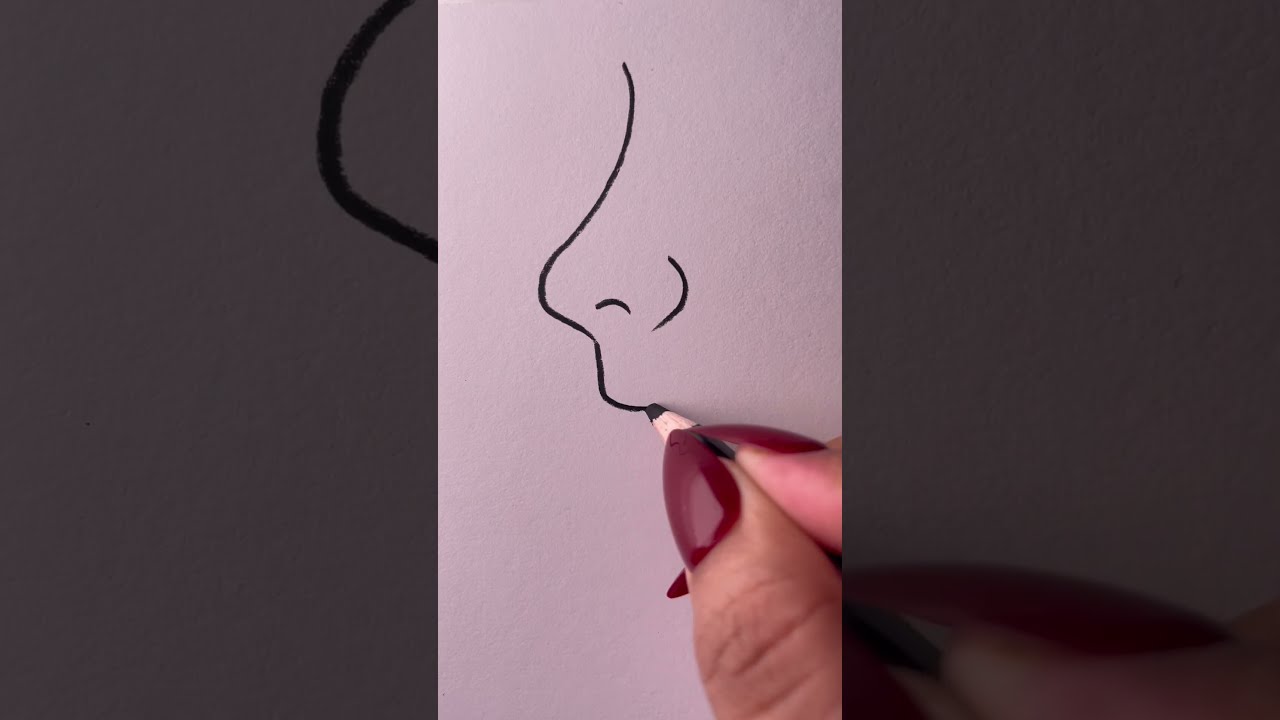 How To Draw Side Face Art