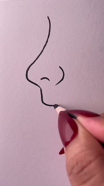 How to draw side face #art