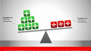 Pros and Cons Evaluation PowerPoint Charts