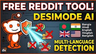 DesiMode AI a Free Reddit Community Mod Tool. It detect toxicity  scam and spam post and comment. 