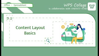 [WPS Office] Excel 3.1: Content Layout Basics [Tutorial]