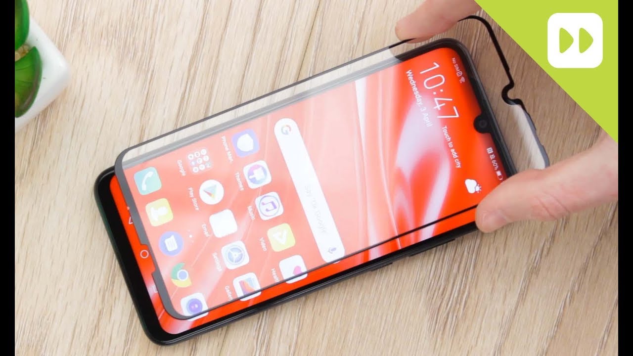 Olixar Huawei P smart 2019 Tempered Glass Screen Protector Installation Guide \u0026 Review