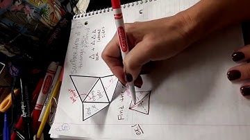 10.5 Surface Area of Pyramids: triangle-based