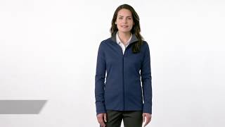 Port Authority® Ladies Vertical Texture Full-Zip Jacket L805 screenshot 4