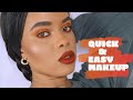 QUICK &amp; EASY MAKEUP USING MORPHE 3503 FIERCE BY NATURE PALETTE | MAKEUP BY DAE