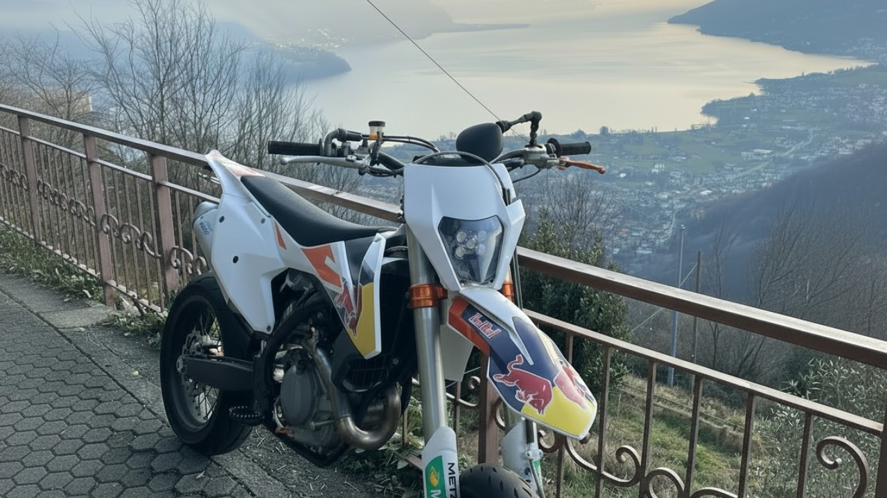 Giro in solitario // ktm 450 exc-f