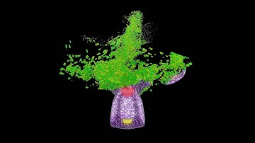 Blender 2.8 - Monkey Dissolving