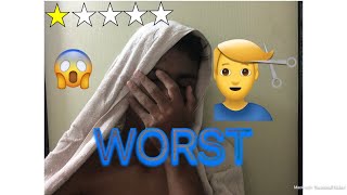 Haircut At The Worst Reviewed Barber in my City (1 star)....