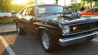 SUPERCHARGED 1970 Plymouth Duster  AMAZING V8 SOUND!!