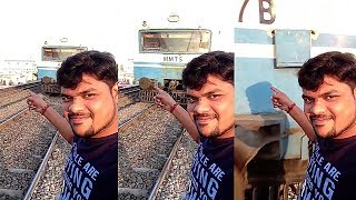 Shocking footage shows Indian man hit by train while posing for selfie screenshot 5