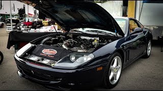 This weekend we are at the 2018 holley ls fest and ran across one of
only swapped ferrari's in world it's incredible! definitely the...