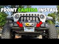 Front Camera Install on Jeep Wrangler JL! - Z-Automotive Kit Unbox & Review - JLU Ecodiesel Mods