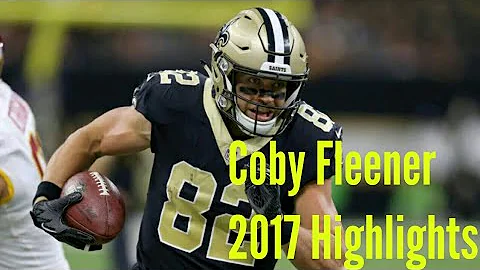 Coby Fleener 2017 Highlights