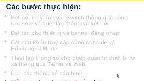 Hướng dẫn cấu hình switch cisco 2950 năm 2024