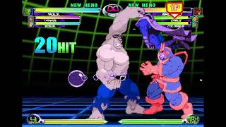 Mvc2: Hulk Triple Command Grab Combo