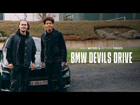 𝘽𝙈𝙒 𝘿𝙚𝙫𝙞𝙡𝙨 𝘿𝙧𝙞𝙫𝙚 with Axel Witsel & Arthur Theate 🚗 | #REDDEVILS