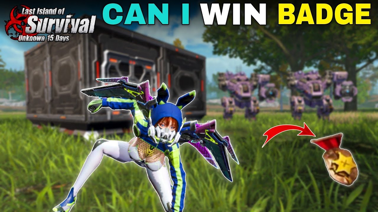 CAN I WIN BADGE BY JUMP 5 HRS LEFT SERVER IN RAMPAGE | LAST ISLAND OF SURVIVAL 