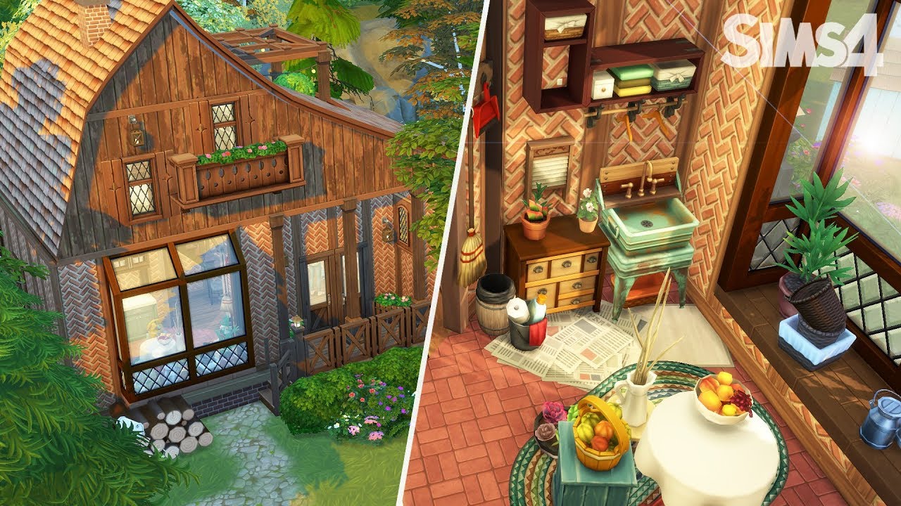 LA GRANGE AUX CHIOTS 🐶 - SIMS 4 JOUR DE LESSIVE