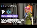 Create an Infinite 3D Gallery with Three.js & VIVERSE