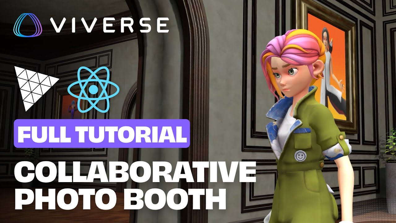 Создайте бесконечную 3D-галерею с помощью Three.js и VIVERSE