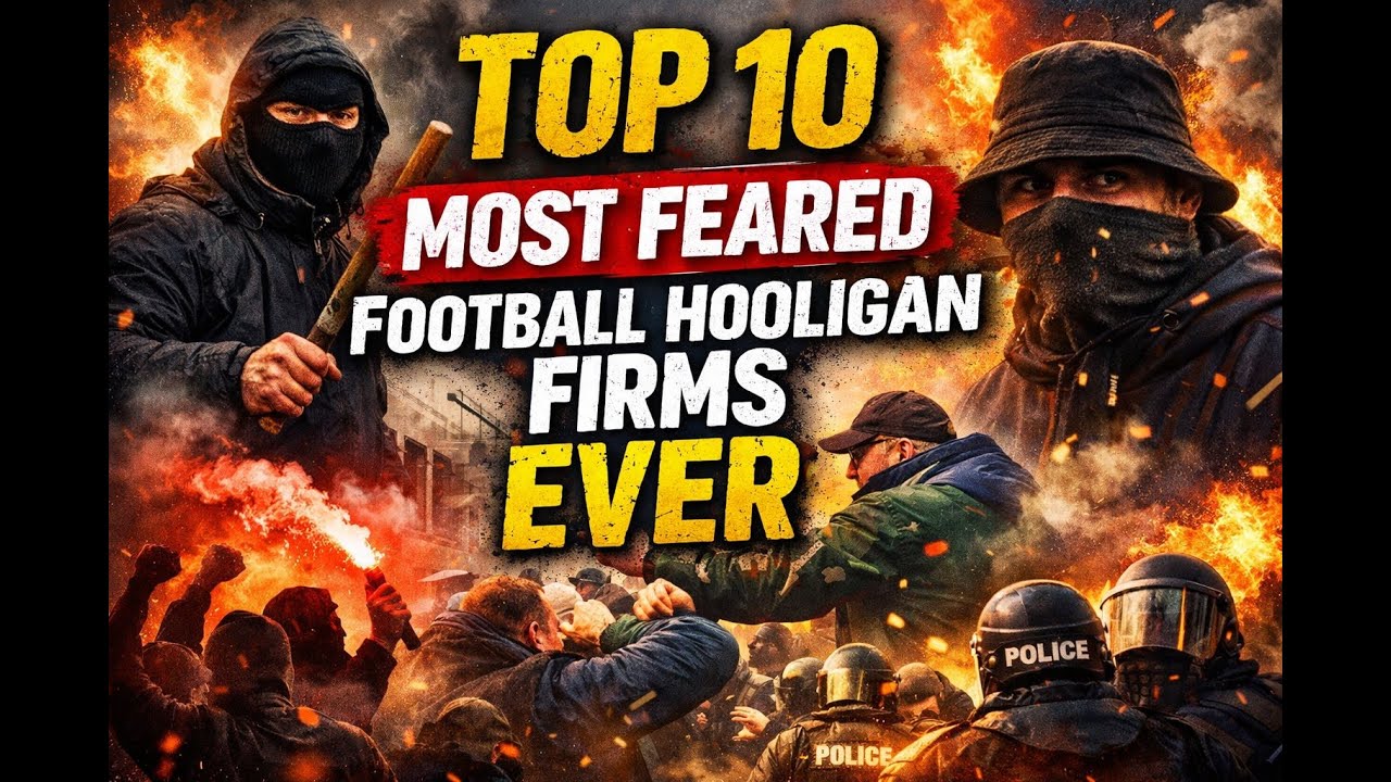 Top 10 Most Feared Football Hooligan Firms Ever!