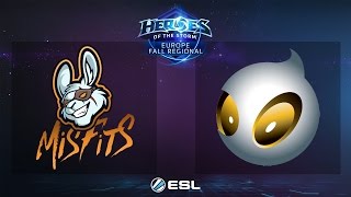 HotS - Misfits vs. Dignitas - ESL EU Fall Regional 2016 - Final