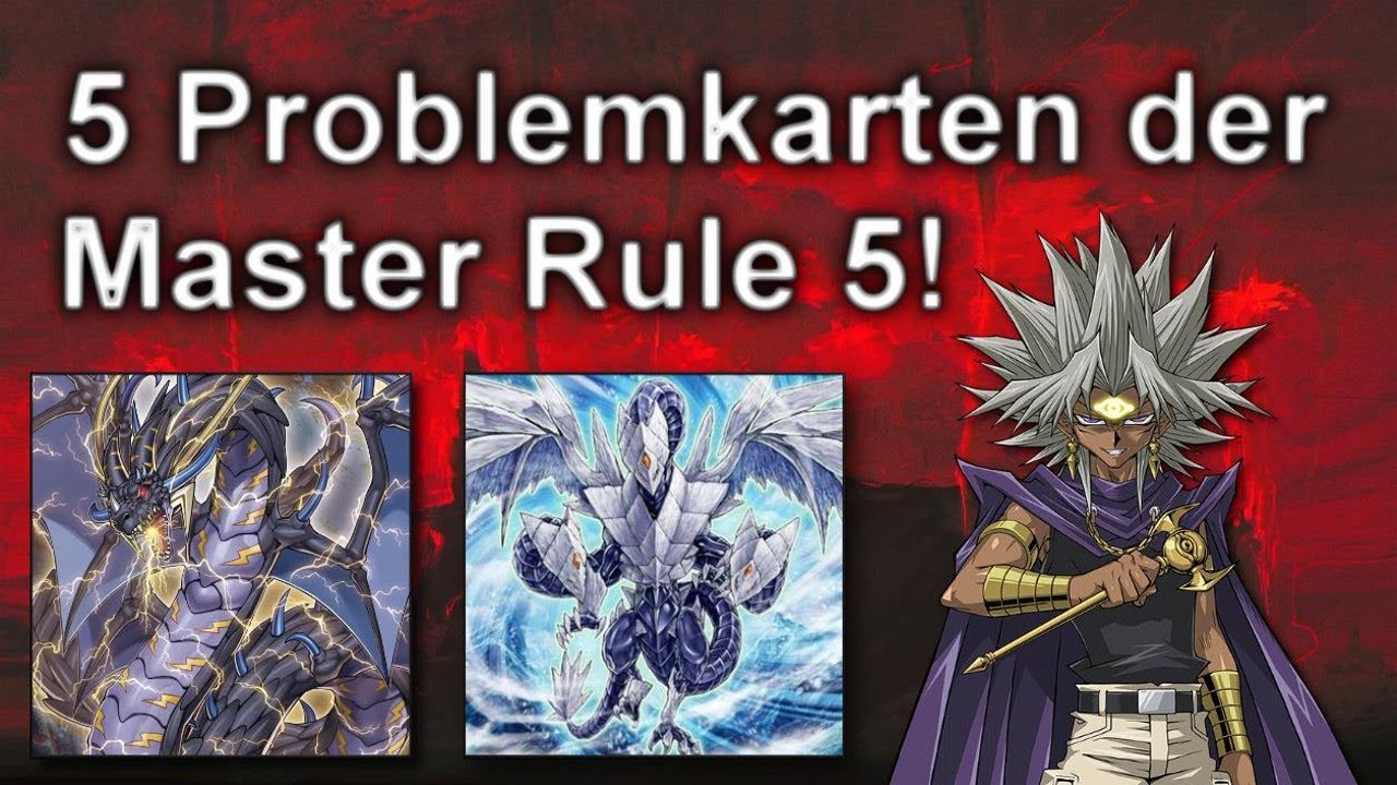 Yu-Gi-Oh! - 5 Karten die HEFTIG werden durch Master Rule 5! - YouTube