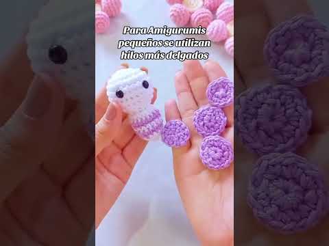 Tutorial de Aprende desde cero a realizar Amigurumis para PRINCIPIANTES Facil y sencillo#crochet #tutorial.
