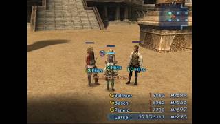 FFXII:IZJS Ninja Sword Combo Animation Speed for Balthier, Basch, and Penelo