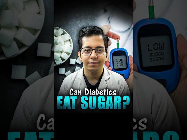 Can Diabetic’s Eat Sugar ? | Dt.Bhawesh | #diettubeindia #dietitian #diabetes #shorts