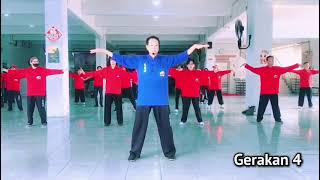 Senam SETIAGO S2 Sesi ke 3. 20260827 ATTI Laoshi Adi Setiago   Panjang Jiwo latihan dìVihara BDC Sby