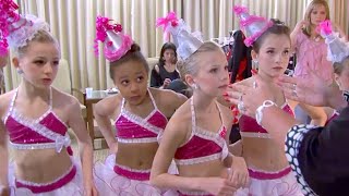 Dance Moms-Abby Makes Brooke & Paige Take Off Their Manicuress1E1 Flashback