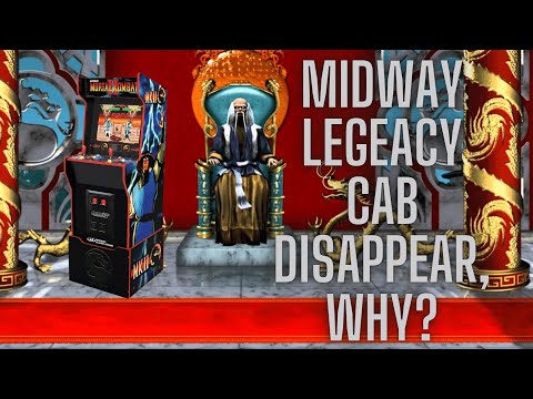 Arcade1up Midway Legacy Cab Disappear, why? from Ur Average Gamer