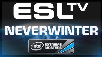 Neverwinter Gameplay Demo Gamescom 2012 - ESL TV