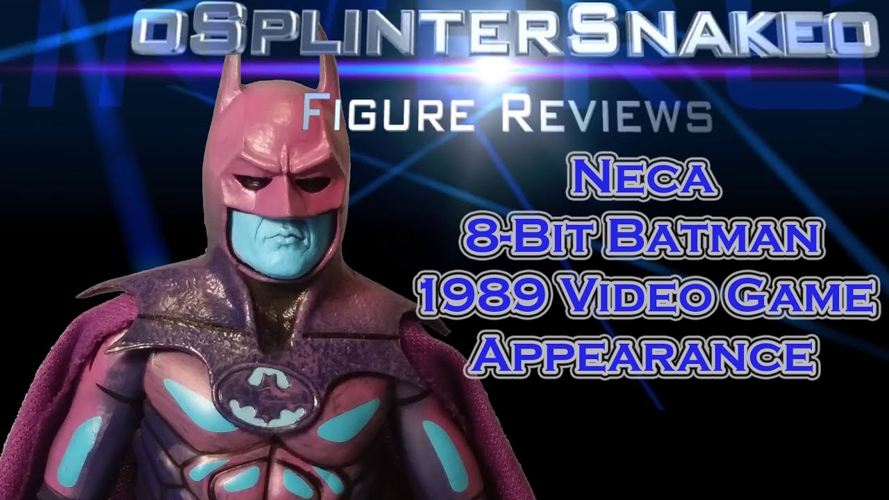 Figure Review - Neca - 8-Bit Batman - 1989 Video Game Appearance - YouTube