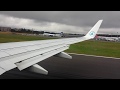 Luxair Boeing 737-700 Takeoff Luxembourg