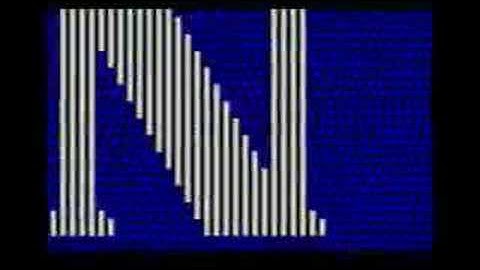 The Mega Scroller demo screen part1 - Carebears Cuddly Demos