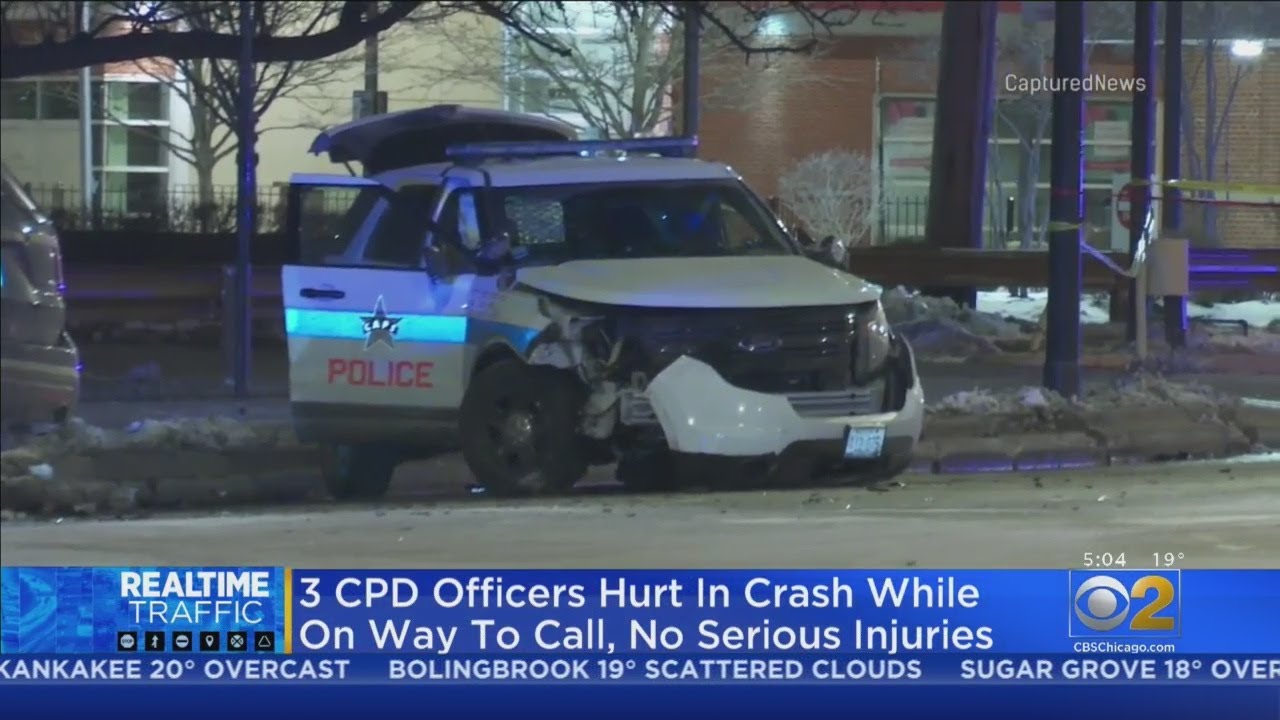 5 CPD Officers Injured In Crash On Their Way To A Call In South Chicago ...