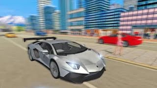 TRACTION CONTROL OFF😅In A Lamboghini Aventador S | CarDrivingSimulator