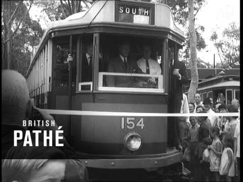 Old Trams Preserved In Sydney (1965) - YouTube