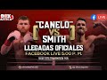 Saúl 'Canelo' Álvarez y Callum Smith, frente a frente por primera vez | Box Azteca