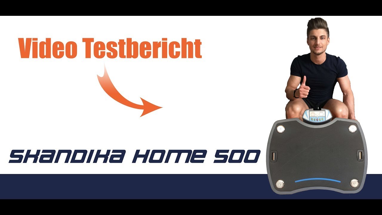 Skandika Vibrationsplatte Home 500 Test & Erfahrung