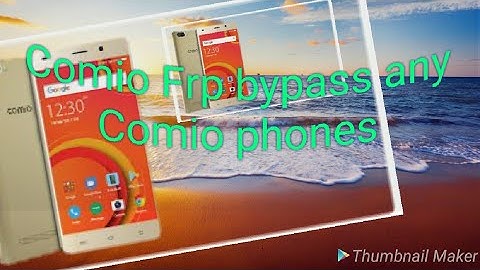 Comio C1,C2,S1,P1,C2  FRP GOOGLE ACCOUNT REMOVE SUCESSFULLY.