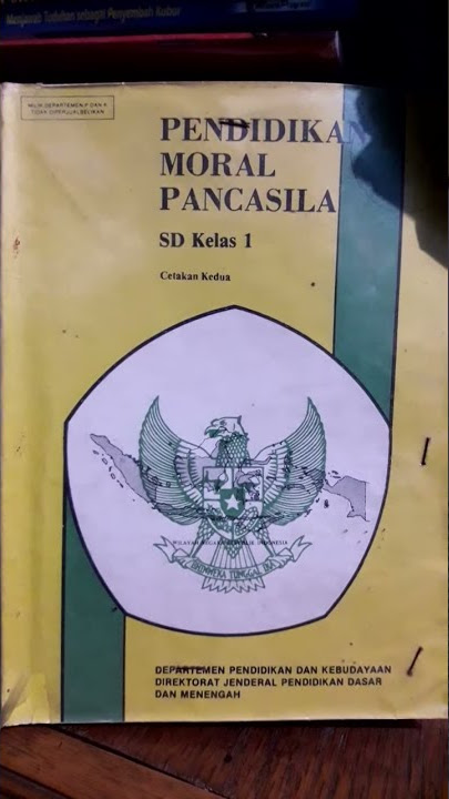 Buku PMP Jadul Kelas 1 SD - Selamat Hari Guru