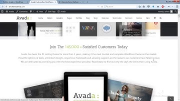 Avada Tutorial  (Two hours full video)