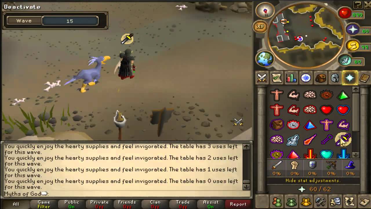 Runescape Troll Invasion minigame